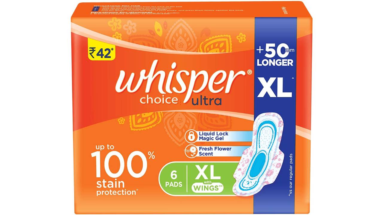 Whisper Choice Ultra Sanitary 6 Pads