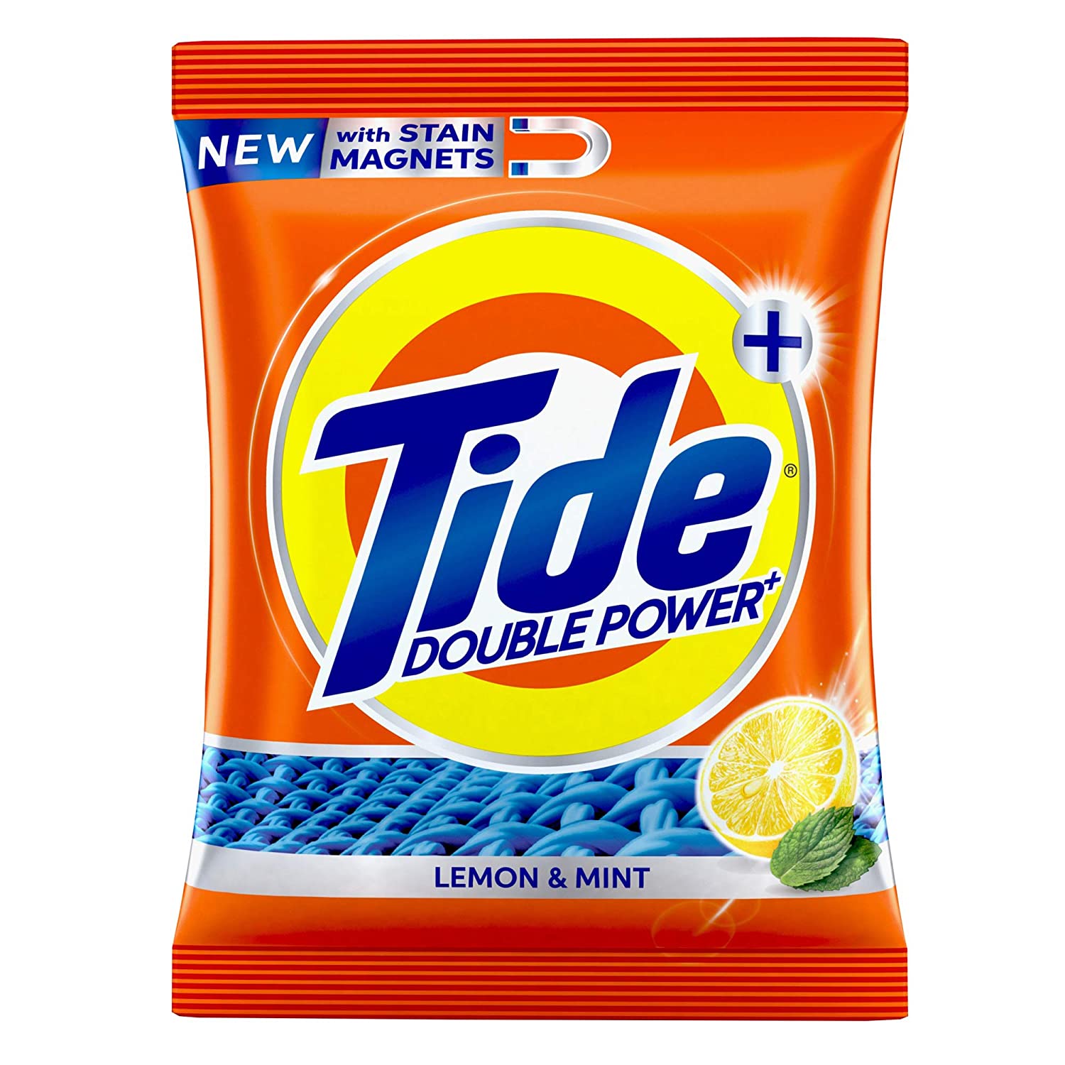 Tide Plus Detergent Washing Powder with double Power Lemon and Mint Pack -