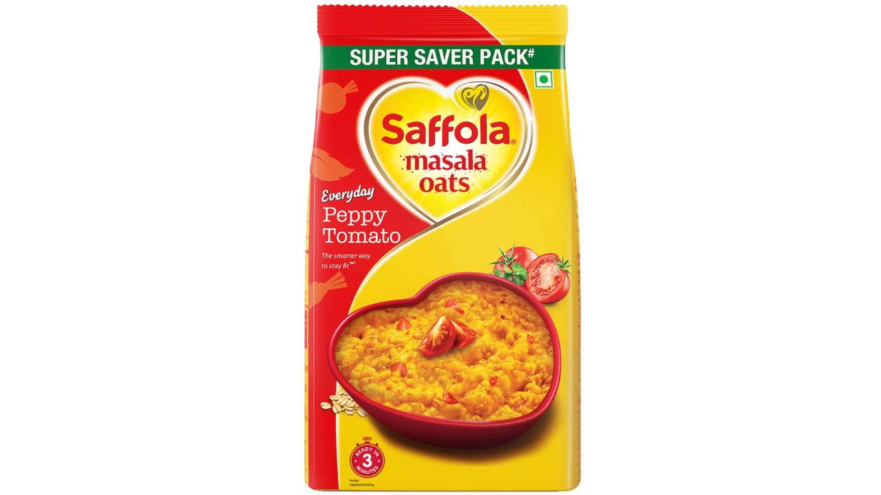 Saffola Masala Oats, Peppy Tomato,