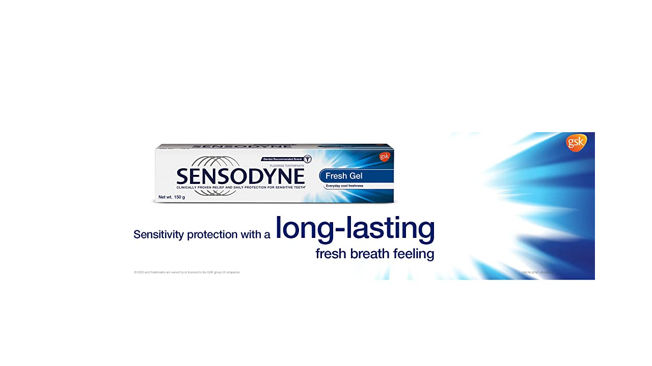 Sensodyne Toothpaste  Fresh Gel