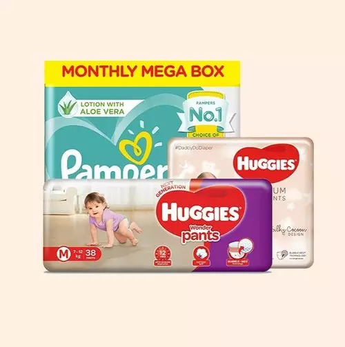 Baby Diapers And Wipes