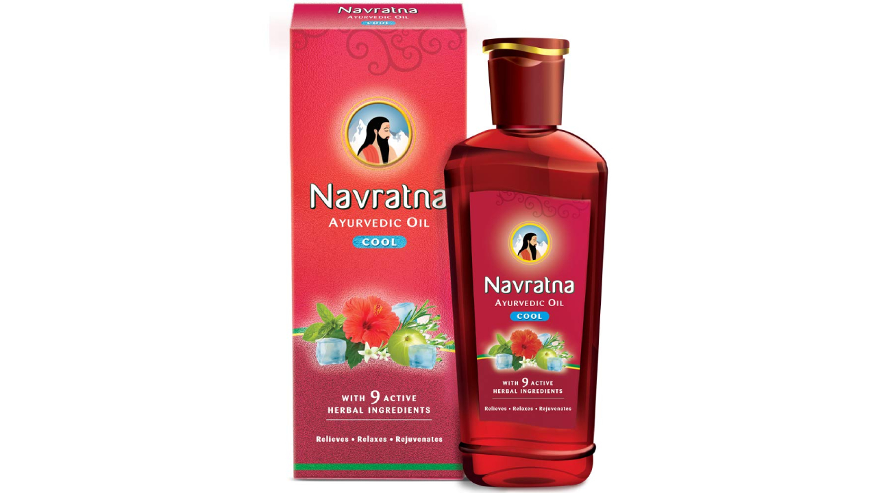 Navratna Ayurvedic cool hair oil