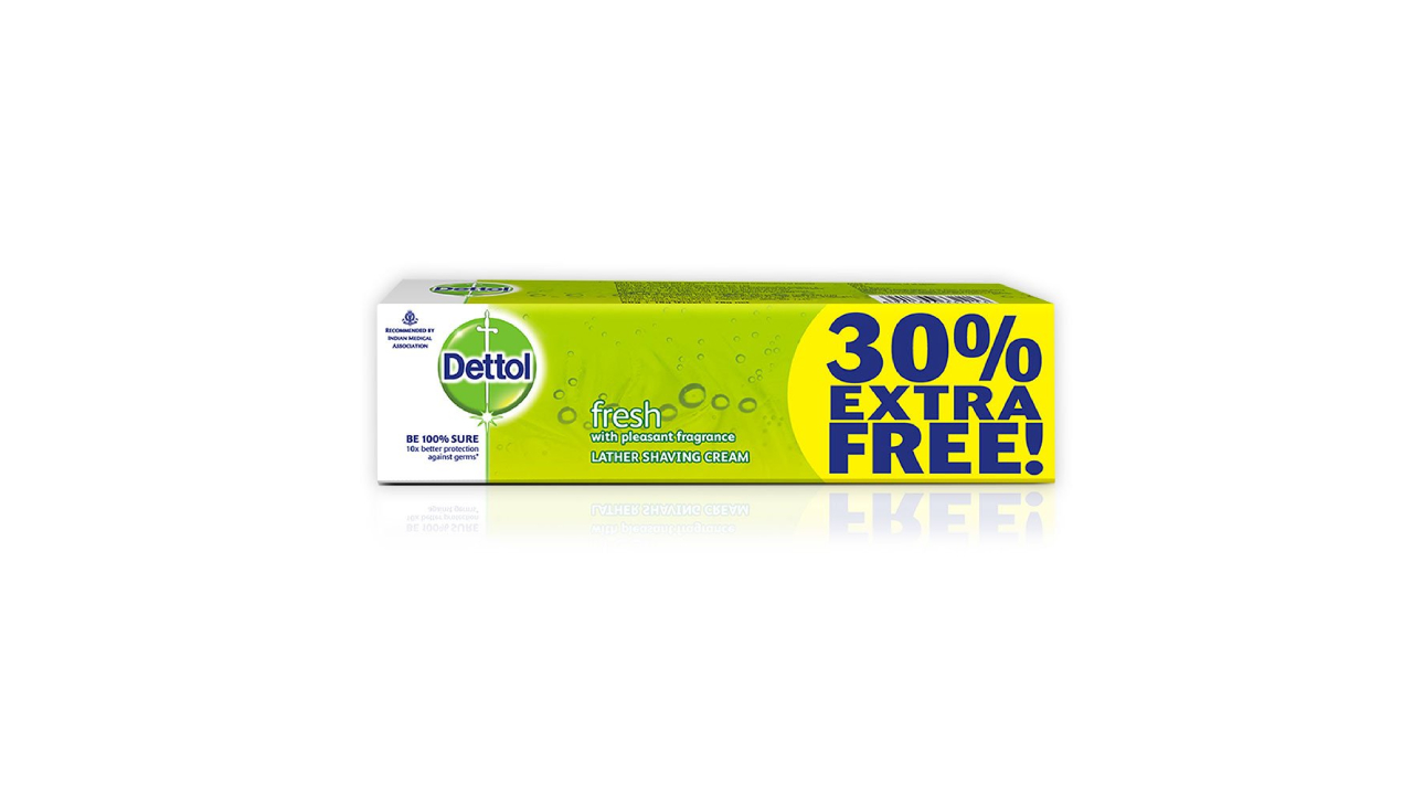 Dettol lather shaving cream