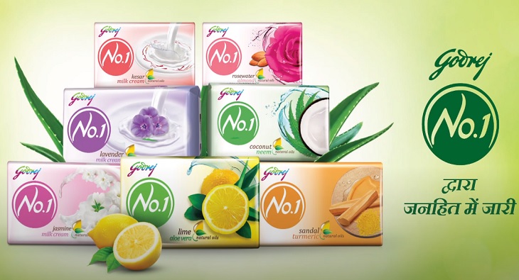 Godrej No.1 Bathing Soap  Lime